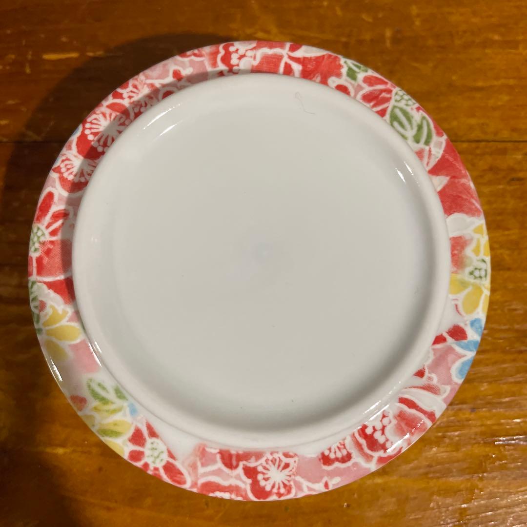 【レア・新品・未使用】有田焼 ドーム型食器 蓋物 ガラス蓋 友禅