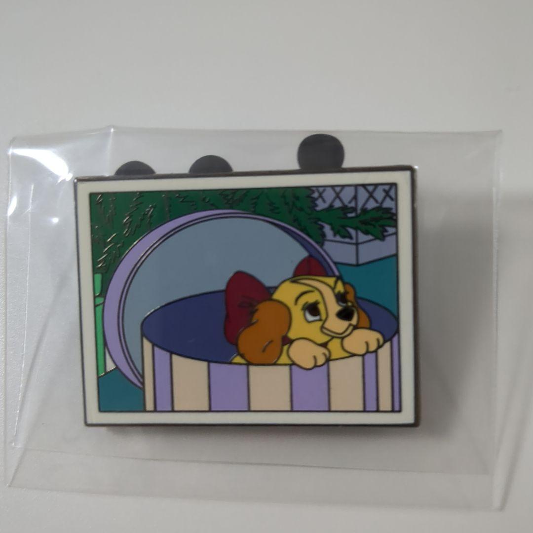 ディズニー 海外 ピンバッジ わんわん物語 レディ＆トランプ
