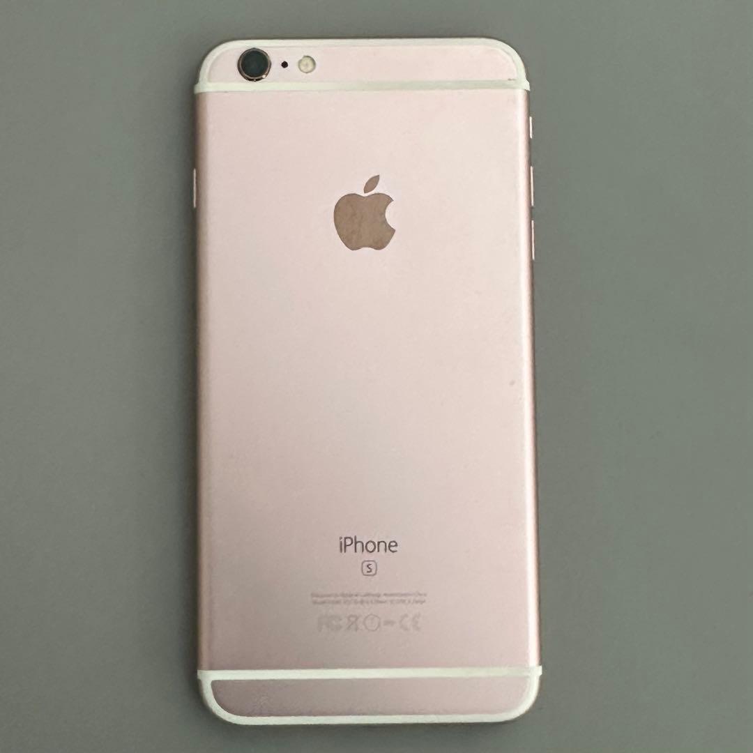 Apple iPhone 6sPLUS64GB ローズゴールドバッテリー100%
