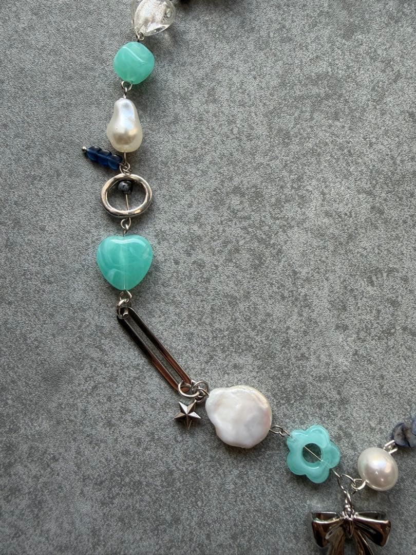 No.7　youphoria necklace blue