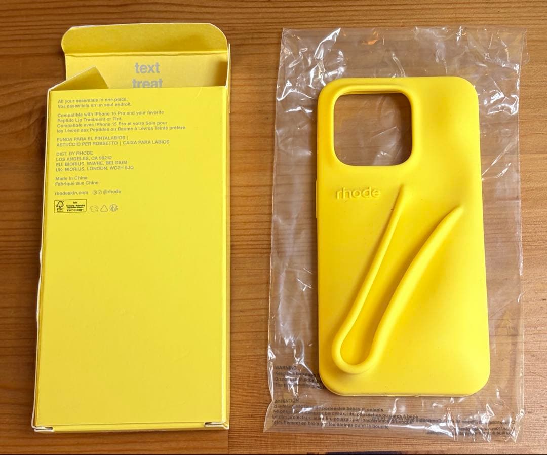rhode ロード　iPhoneケース　iPhone15Pro 正規品　美中古品