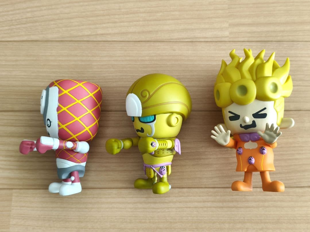 ジョジョの奇妙な冒険 5部 ソフビフィギュア 3体セット ソフビ ジョルノ