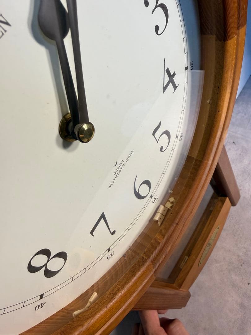 CITIZEN 木製振り子時計 FOREST LIFE チャイム付 動作品