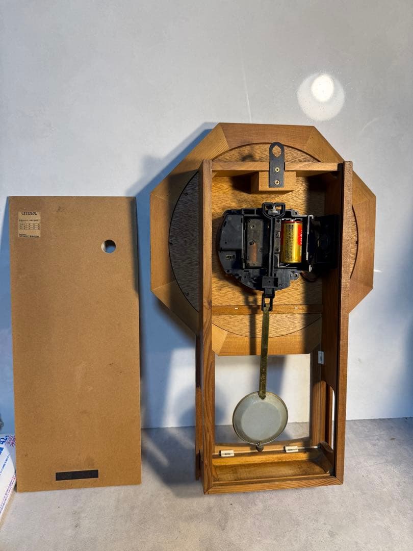 CITIZEN 木製振り子時計 FOREST LIFE チャイム付 動作品