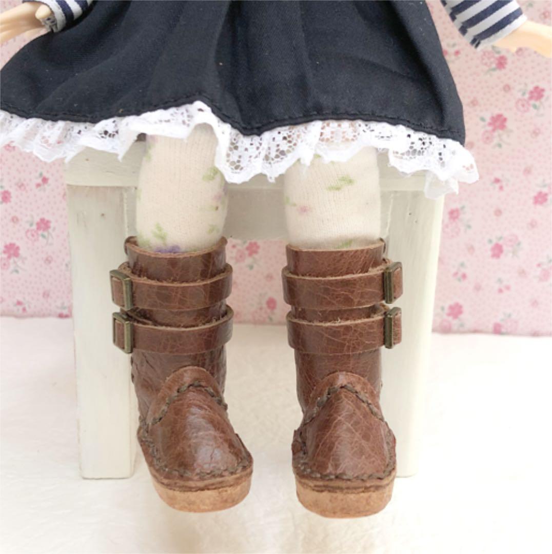 ドールブーツ 本革 ③ ネオブライス アイシードール ピュアニーモ リカちゃん
