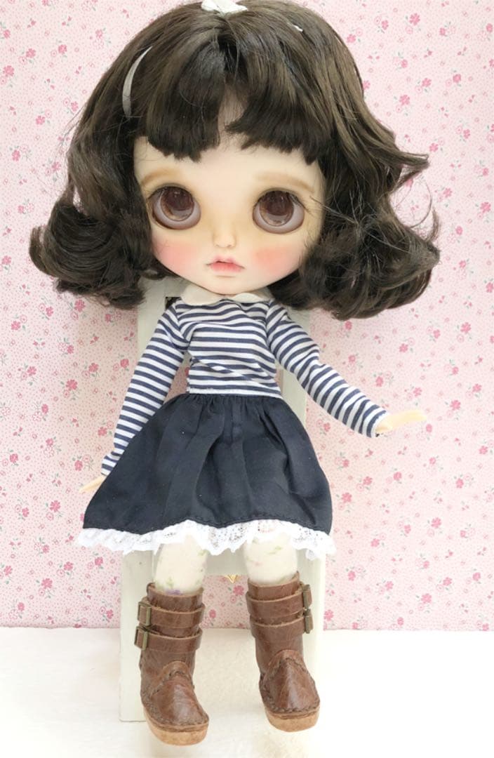 ドールブーツ 本革 ③ ネオブライス アイシードール ピュアニーモ リカちゃん