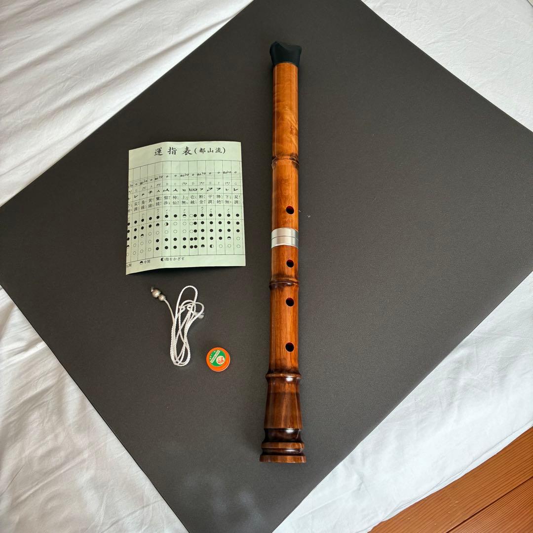 都山流　胡蝶　1尺八寸尺八　完全調律管　(株）ワダ楽器