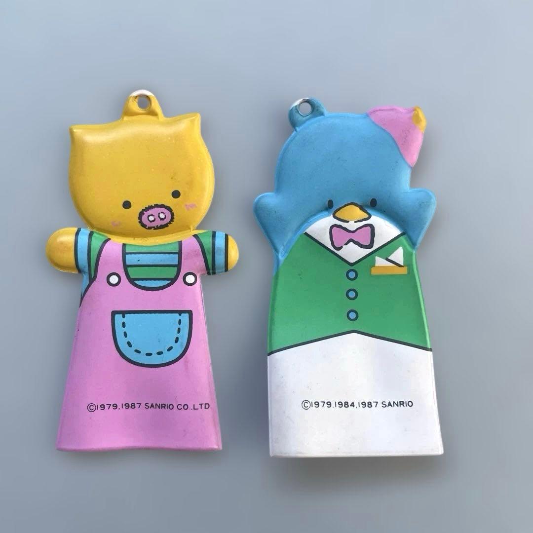 サンリオ プレミアム マスコット 昭和レトロ おまけ ビニール製シリーズ 5個