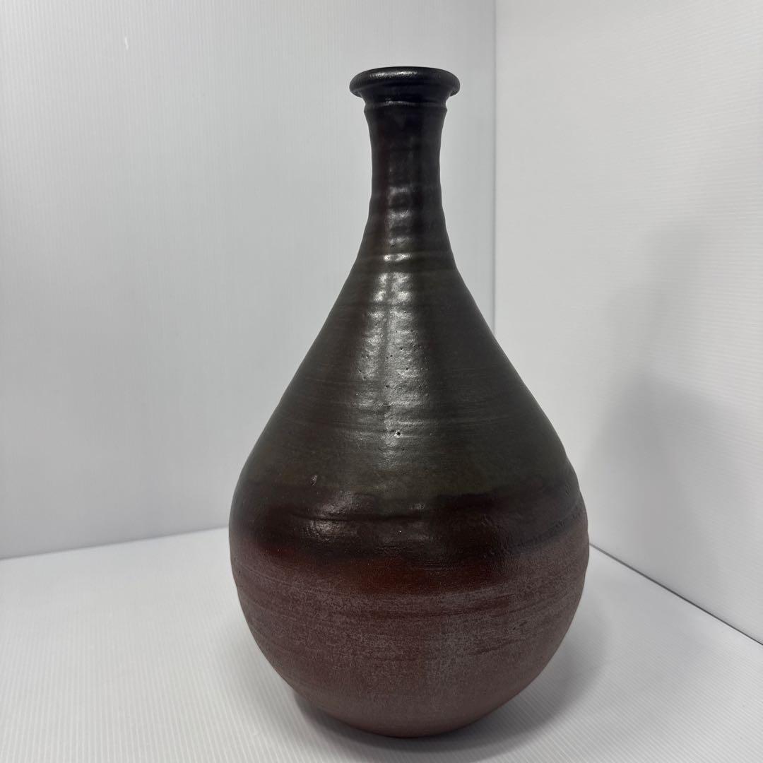 【特大】 備前焼 徳利 とっくり 高さ 約44cm 花瓶 一輪挿し
