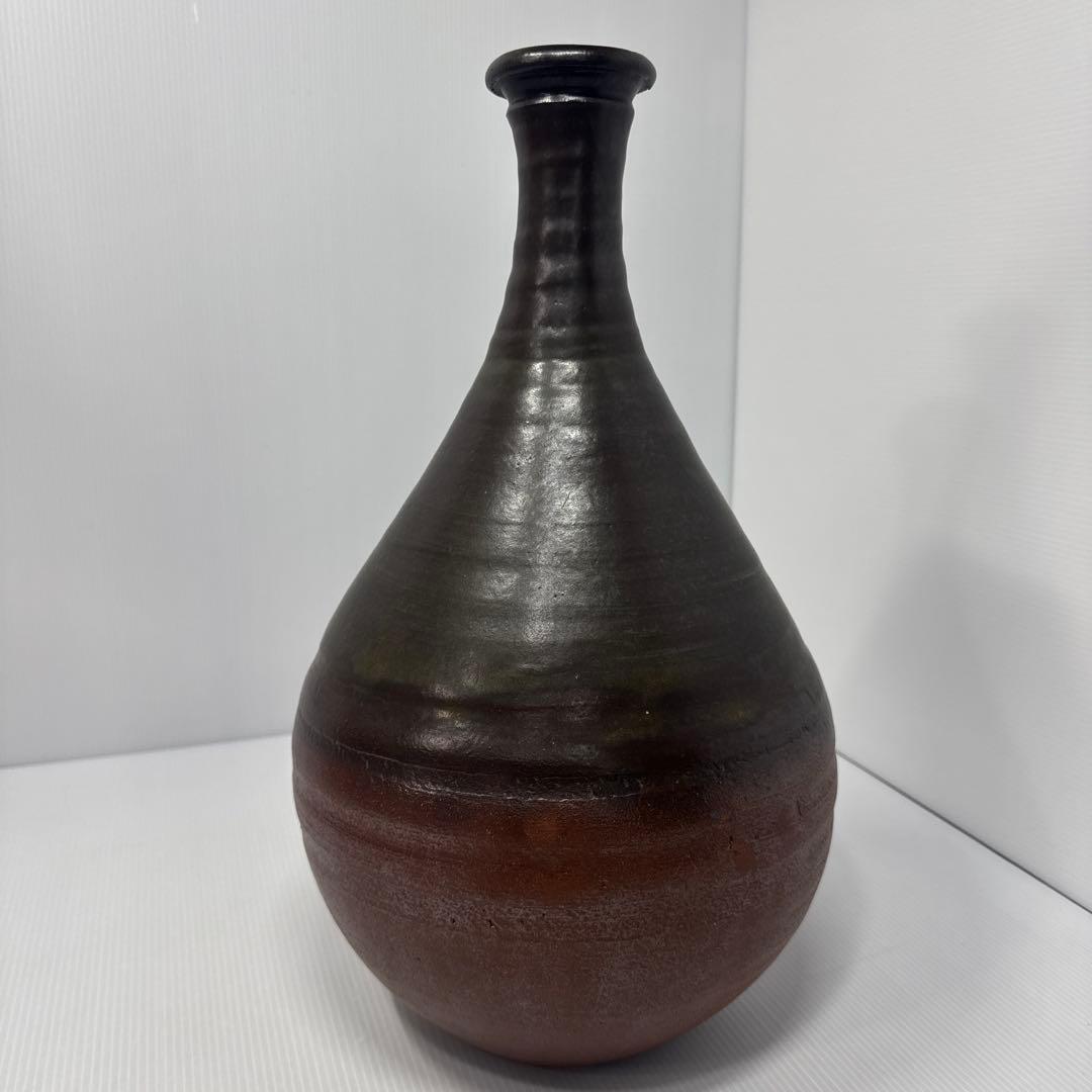 【特大】 備前焼 徳利 とっくり 高さ 約44cm 花瓶 一輪挿し