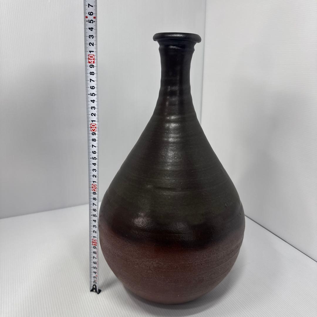 【特大】 備前焼 徳利 とっくり 高さ 約44cm 花瓶 一輪挿し