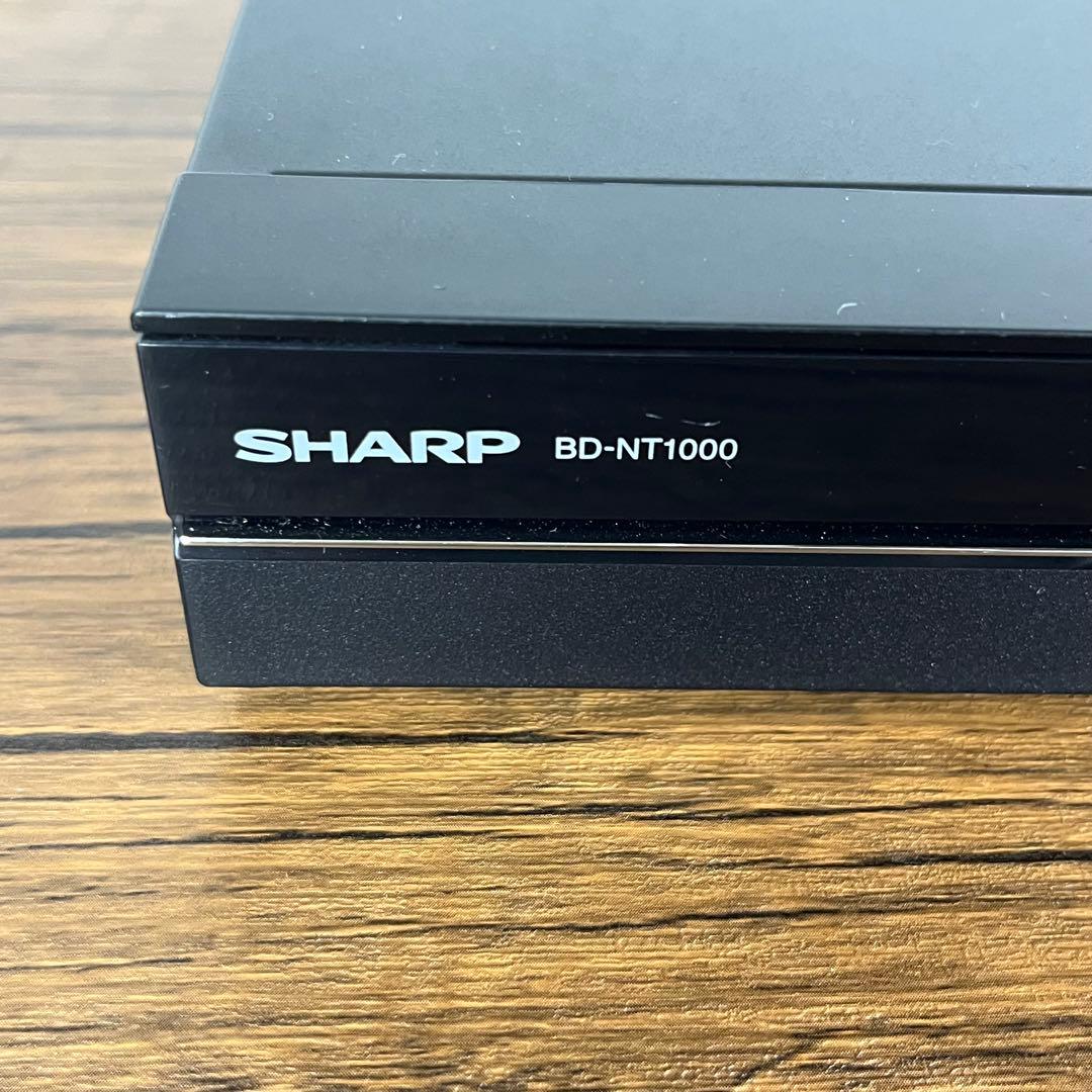 SHARP ブルーレイレコーダー　BD-NT1000 2016年製　リモコン付き