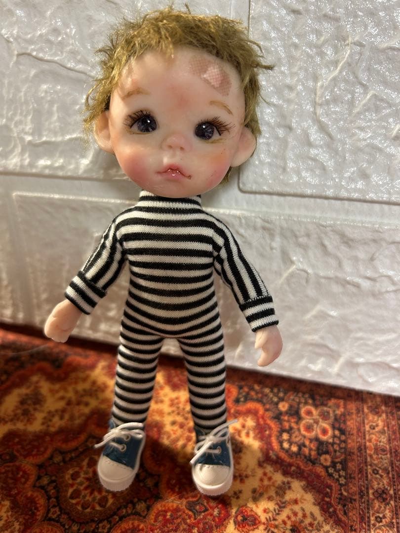 ❤️樹脂粘土ドール男の子　創作人形 オビツ11サイズ　樹脂粘土ベビー